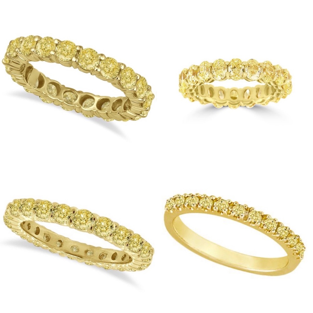 🌟Eternity CZ Canary in Gold. - 2 Remaining - Picture 10 of 15